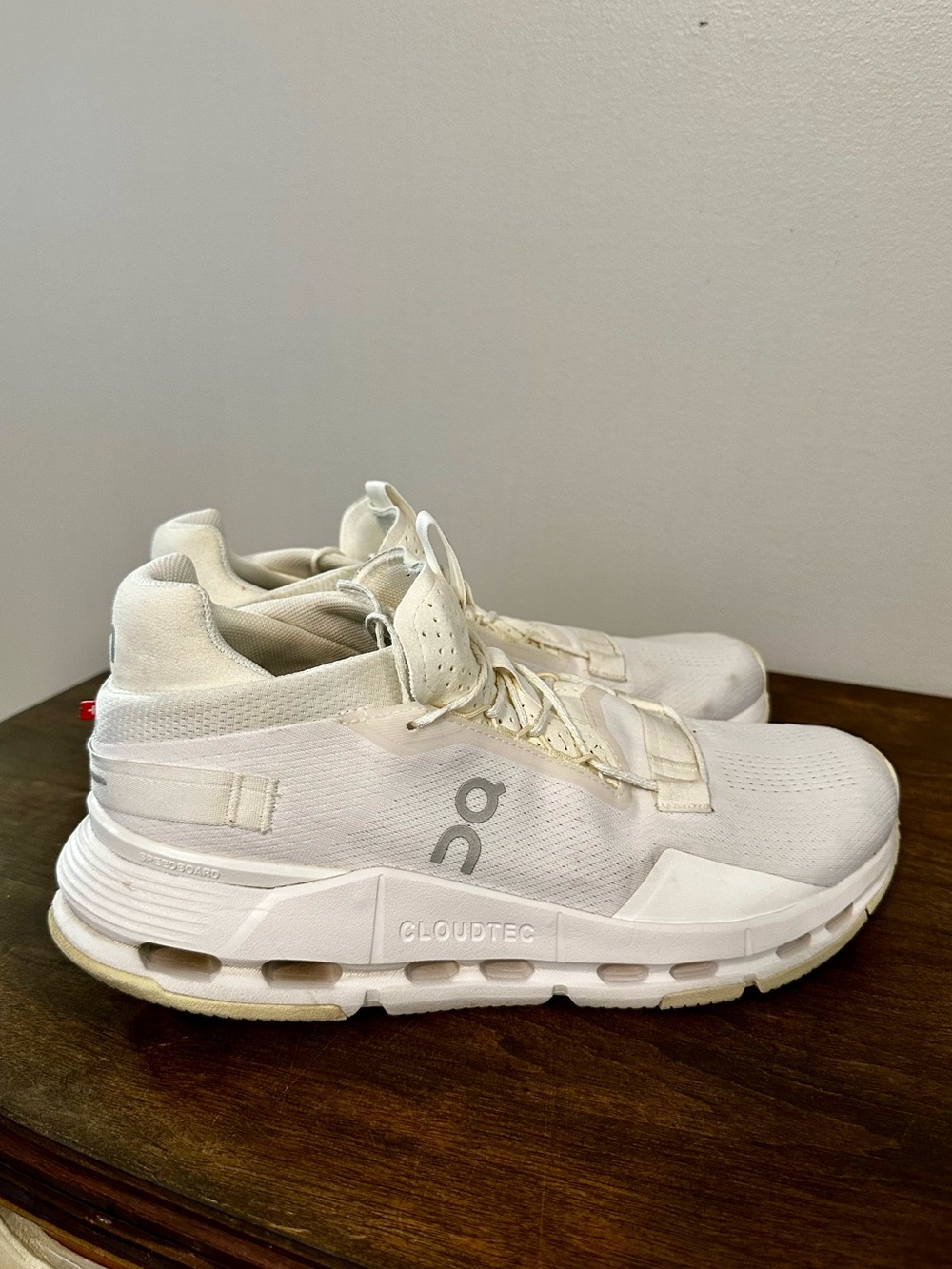 Women's On Cloudnova 2, All White, 11 B Medium US